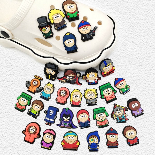 South Park Crocs Charm, 90'S Tv Crocs Charm, Cartoon Shoe Charms, Funny Crocs Charm, Tv Show Shoe Accessories