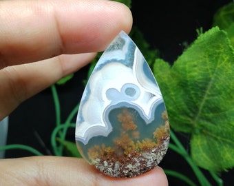 Moss agate Chrysocolla Chalcedony