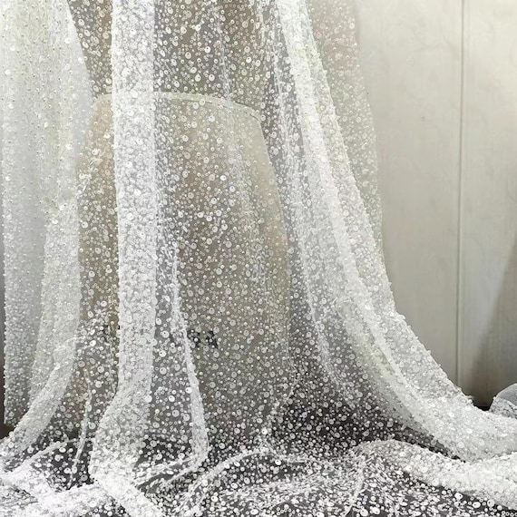 Mesh Beaded Sequin Wedding Dress Fabric for Dress, Couture, Costume Fashion Tulle Fabric,lace Mesh - Etsy Mesh Beaded Sequin Wedding Dress Fabric for Dress, Couture, Costume Fashion Tulle Fabric,lace Mesh - Etsy
