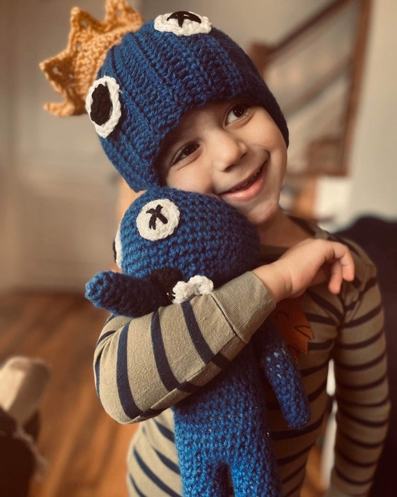 Blue from Rainbow Friends : r/Amigurumi