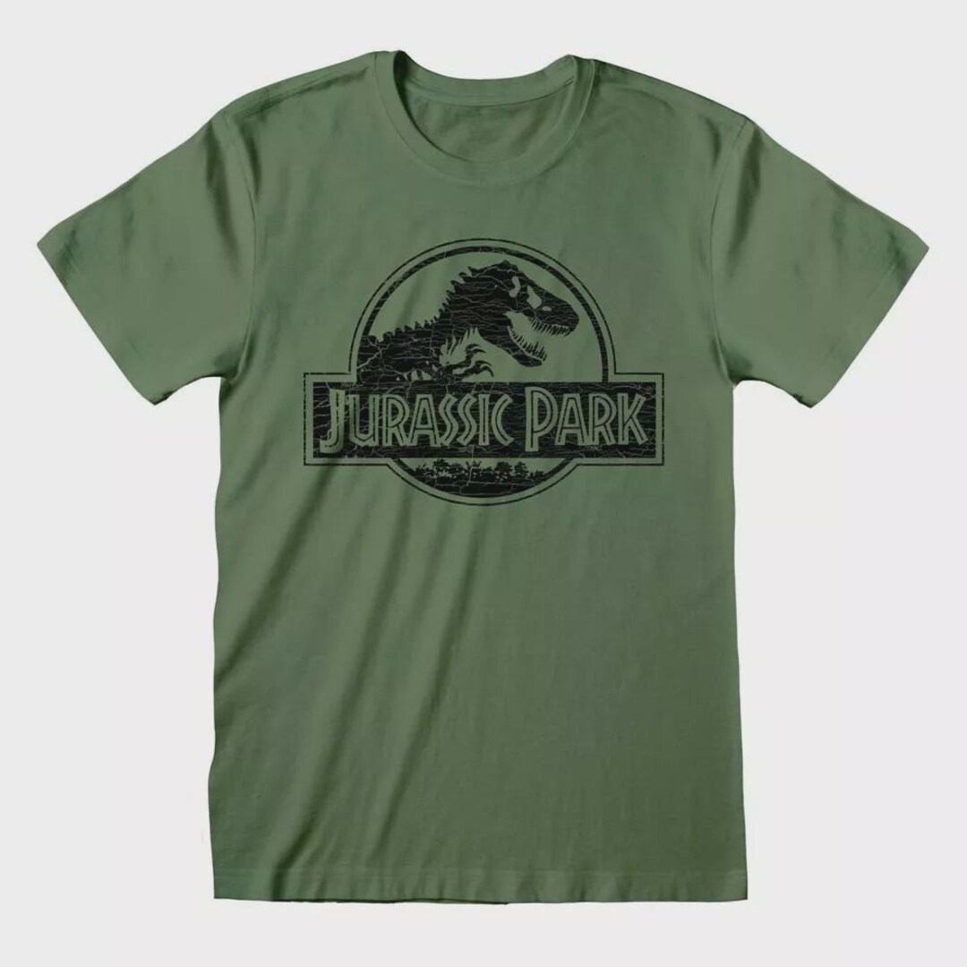 Distressed Logo | Jurassic Park Felpa con cappuccio | EMP