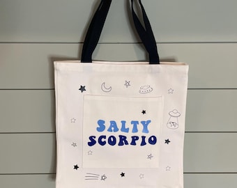 Salty Scorpio Tote