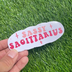 Sassy Sagittarius Sticker