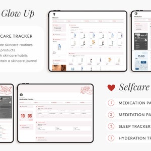 2026 Notion Life Planner Template, Coquette Dashboard (Digital Download) image 4