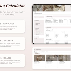 K&ouml;nnte beinhalten: Ein Screenshot einer Website f&uuml;r einen Notenrechner. Die Website hat einen hellbeigen Hintergrund mit einer hellrosa Kopfzeile. Die Kopfzeile lautet "Grades Calculator" in fetter, schwarzer Schrift. Die Website hat drei Abschnitte, jeder mit einer Nummer und einem Titel. Der erste Abschnitt hei&szlig;t "Grade Calculator", der zweite Abschnitt hei&szlig;t "Grades Overview" und der dritte Abschnitt hei&szlig;t "Course Grades". Die Website hat auch einen Abschnitt mit dem Titel "Grade Calculator" mit einer Liste von Aufgaben und Noten. Die Website hat einen Abschnitt mit dem Titel "Grades Overview" mit einer Liste von Kursen und Noten. Die Website hat einen Abschnitt mit dem Titel "Course Grades" mit einer Liste von Kursen und Noten. Die Website hat eine hellrosa Kopfzeile mit dem Text "Dream it. Believe it. Build it."