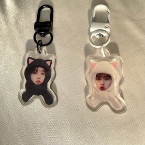 Han Cat Keychain & Lee Know Cat Keychain