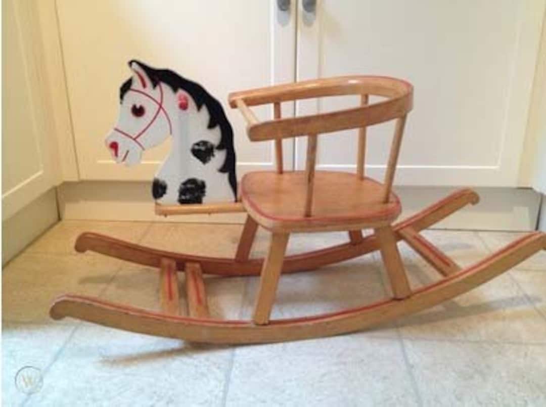 Herlag Rocking Horse 50s Top Condition Etsy