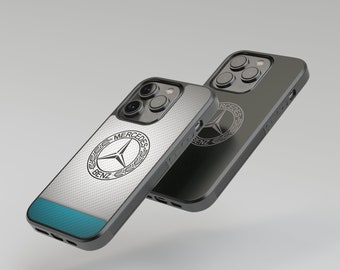 Shockproof MERCEDES BENZ phone case for Iphone and Samsung models, mercedes accessories, protective case, lightweihgt, mercedes premium