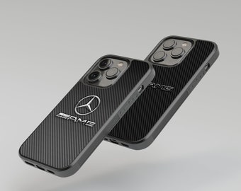 Étui pour téléphone Mercedes Benz antichoc pour modèles Iphone et Samsung, étui solide et mince, étui de protection, accessoires mercedes, haut de gamme