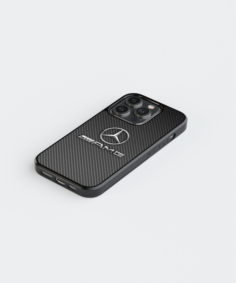 Custodia antiurto per telefono Mercedes Benz per modelli iPhone e Samsung, custodia resistente e sottile, custodia protettiva, accessori mercedes, premium immagine 3