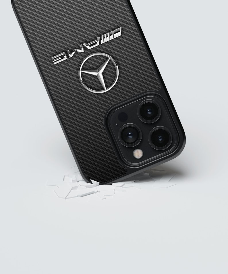 Custodia antiurto per telefono Mercedes Benz per modelli iPhone e Samsung, custodia resistente e sottile, custodia protettiva, accessori mercedes, premium immagine 5