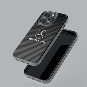 Custodia antiurto per telefono Mercedes Benz per modelli iPhone e Samsung, custodia resistente e sottile, custodia protettiva, accessori mercedes, premium immagine 4