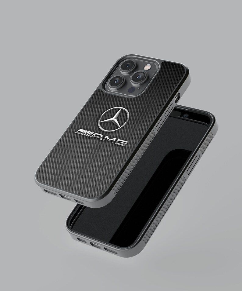 Custodia antiurto per telefono Mercedes Benz per modelli iPhone e Samsung, custodia resistente e sottile, custodia protettiva, accessori mercedes, premium immagine 4