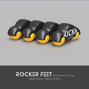 Zwiftライドバイク用テニスボールフット、ロッカープレート、使用済み