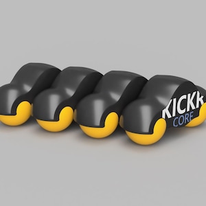 Tennisballfüße für Wahoo Kickr Core Smart Trainer I Tennisbälle I Rocker Feet I Rocker Plate I Rennrad I Gravel I Zwift I Wippfüße