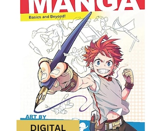 Tutorial Wie zeichnet man Manga, Kawaii 9 in 1 Paket | Digitaler Download
