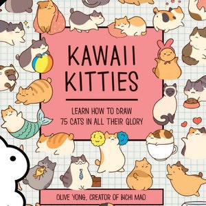Digital Book 75 Steps Kawaii Kitties Learn How To Draw