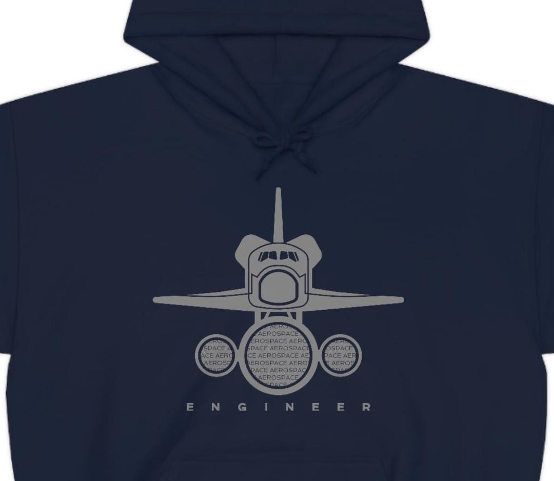 Engineering Program Swag Aerospace Engineer Hoodie, Unisex, Engineering Hoodie, Engineer Hooded ...