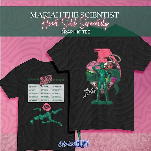 Mariah The Science HSS Tour T-Shirt, Konzert-T-Shirt