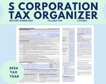 2024 S Körperschaftsteuer Organizer - (Digitaler Download)
