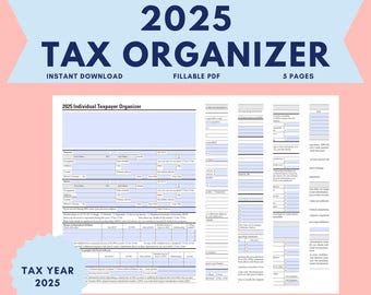 Kalender 2025 - Natürliche Steuerzahler (Digitaler Download)