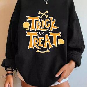 Trick or treat Spooky Season svg, Cricut Cut Files, Halloween Shirt SVG, Halloween SVG for Shirts