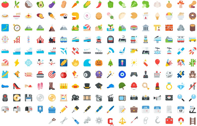 Emoji Svg Packet, Emoji Png Files, Emoji Clipart, Emojis Svg Bundle ...