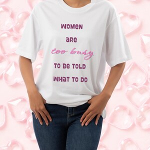 Women Empowerment T Shirt Design , feminist powerful message tee, strong women girlhood, woman support woman clothing
