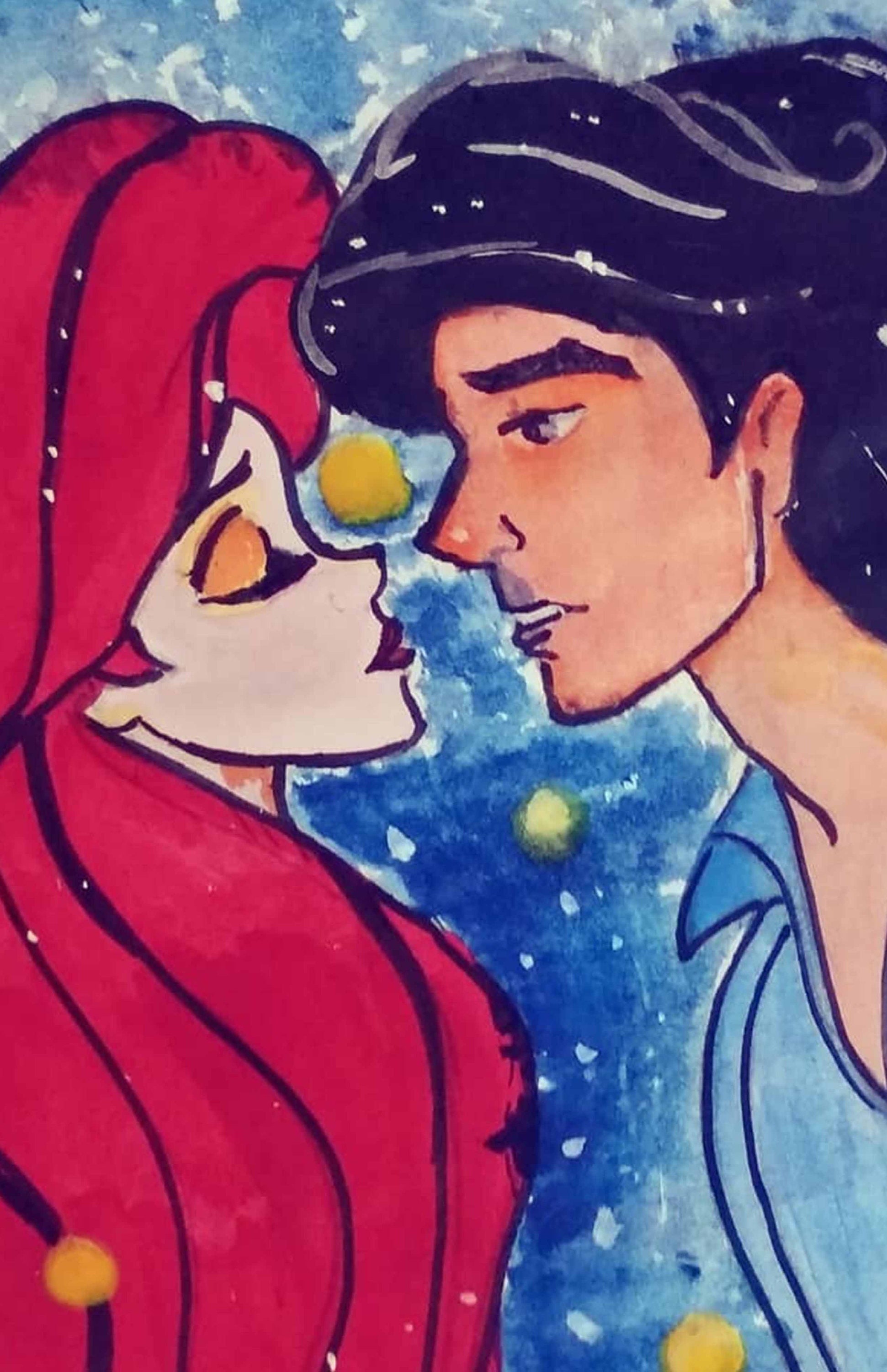Princess Eric Disney Princess Ariel And Eric Wallpaper
