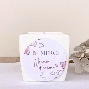Vela de niñera personalizada. Regalo de súper niñera. Gracias niñera. Regalo de niñera personalizado. Idea de regalo para niñera. Regalo de Navidad para niñera.