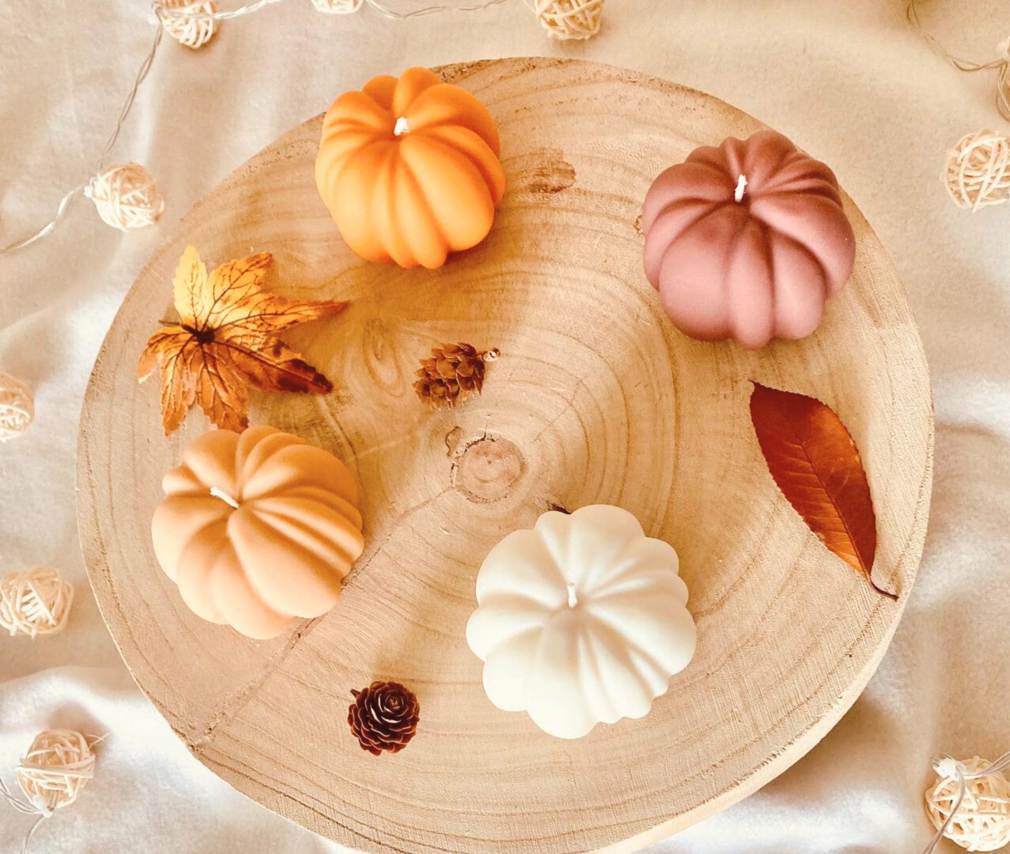 Moules Citrouille Feuille érable Halloween Thanksgiving Ompinda Lot De 7 Moules à Bonbons Sur Le Thème De L'Action Moules Silicone Automne