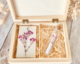 Frasco de mensagem personalizável. Mensagem secreta. Anúncios de gravidez ou casamento. Pedido de madrinha/testemunha/dama de honra.