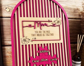 Mom Puzzle Zeichen, Muttertagsgeschenk