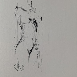 Carte de voeux / carte postale / art / carte "Féminité"