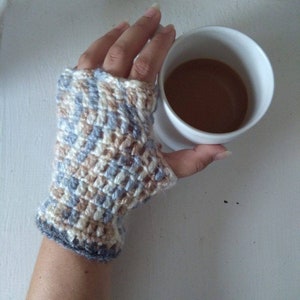 Crochet Fingerless Gloves,  Hand Warmers Warm, Crochet Gloves, Fingerless Gloves, Texting Gloves, Boho Gloves, Mittens, Boho Fashion