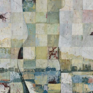 Abstract Art Print: &quot;Queen of Chess&quot; Giclée Reproduction