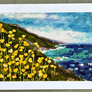 Set of 8 blank cards - America, the Beautiful - Original Paintings by Jill Gomez