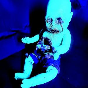 Horror Dolls, Goth Dolls, Creepy Dolls, Graven decay, Gothic Home Decor, Horror, Creepy, Dark Home Decor, Halloween Doll, Halloween