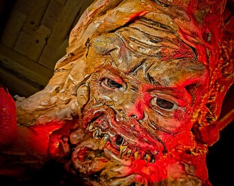 17" Horror Doll, Basket Case,Creepy Gothic Home Decor, Halloween