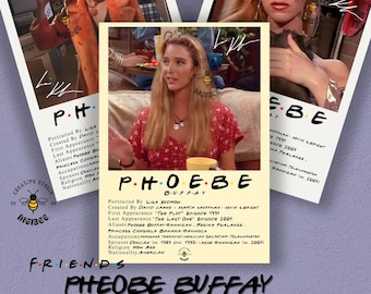 Friends Phoebe Buffay Poster Pack | 15 Digital Prints (PNG, JPG,...)