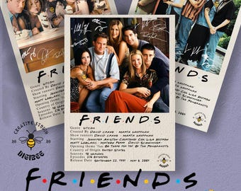 F.R.I.E.N.D.S Poster Pack | Sitcom Series Wall Art (15 Posters)