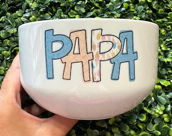 Personalized Ice cream bowl
