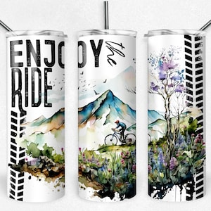 Take on the Mountains in Style with our Custom 20oz Tumbler!