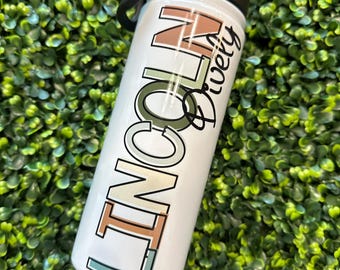 Custom Kids Water Bottles, Personalized Drinkware for Children, BPA-Free, Fun Designs and Colors,Perfect for School & Activities