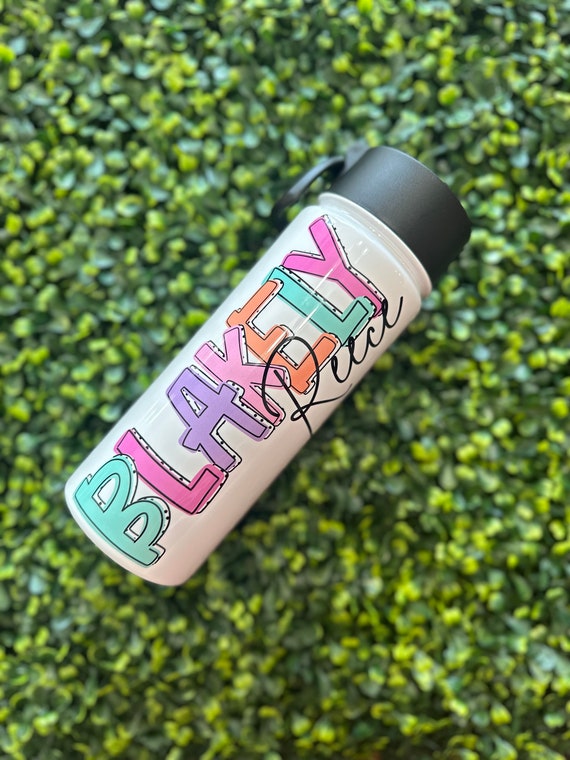 Personalized Kids Water Bottle with Name for School - Custom Cup, Perfect for Children