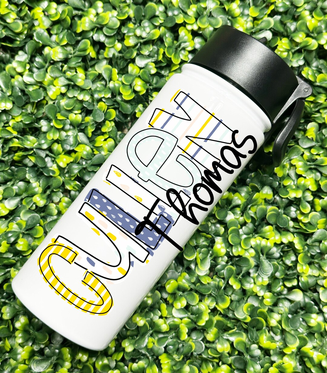 Personalized Kids Water Bottle for School, Custom Cup With Name, Cute ...