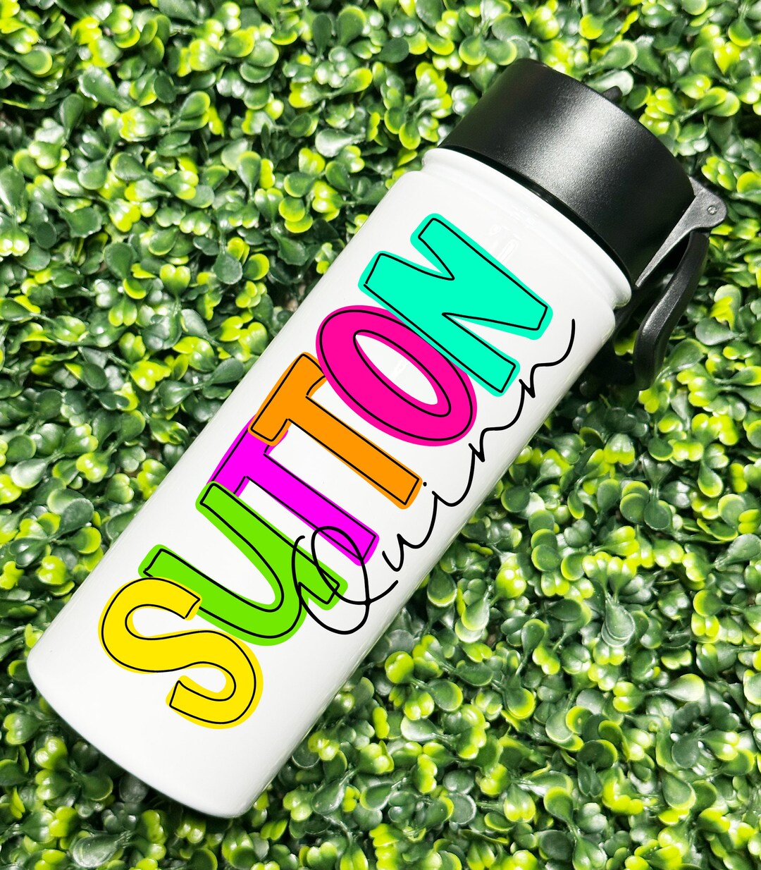 Personalized Kids Water Bottle for School, Cup With Name on It, Kids ...