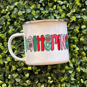 Christmas Hot Chocolate Mug for Kids, Stainless Steel Cup, Festive Holiday Drinkware, Perfect Christmas Gift Idea