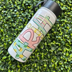 Gepersonaliseerde kinderwaterfles voor school, beker met naam erop, kinderwaterfles