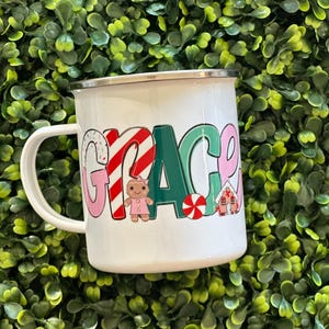 Christmas Hot Chocolate Mug for Kids, Stainless Steel Cup, Festive Holiday Drinkware, Perfect Christmas Gift Idea